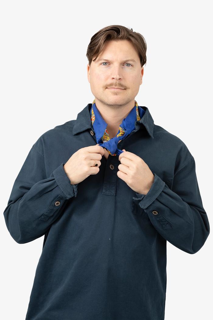 Secondary product image for "Snusnäsduk blå"