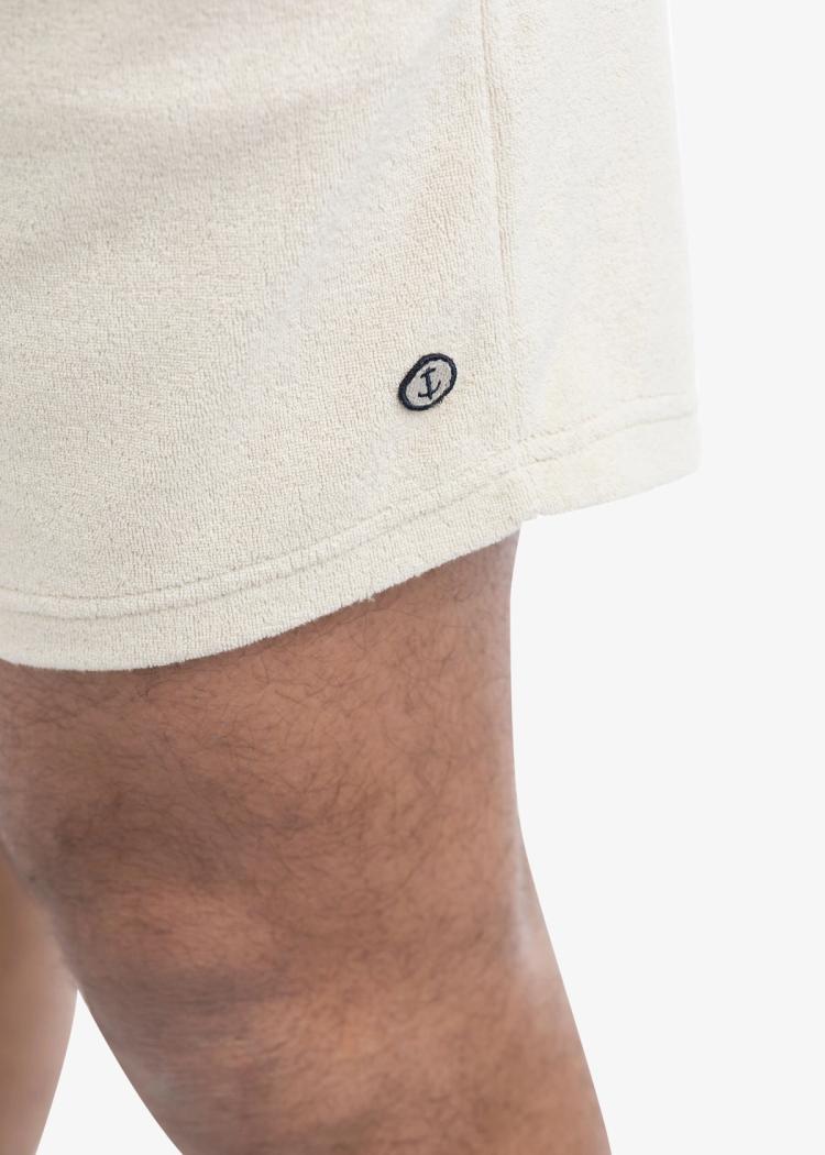 Secondary product image for "Strand Shorts Terry Ecru"