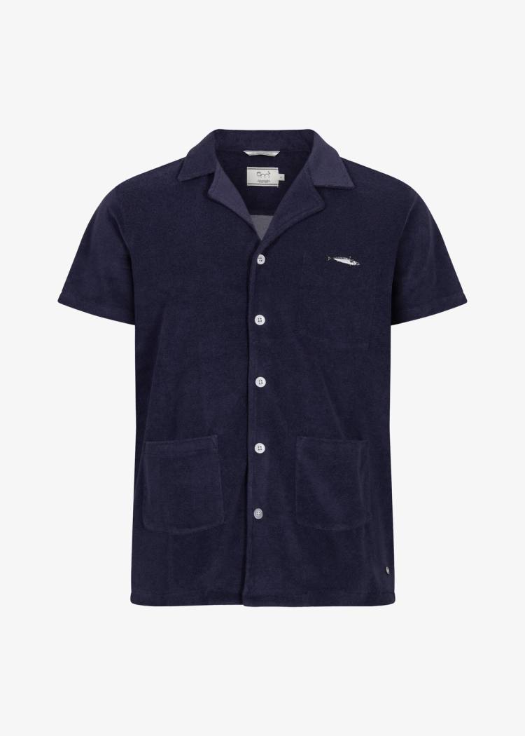 Secondary product image for "Terry Shirt Navy Blue"