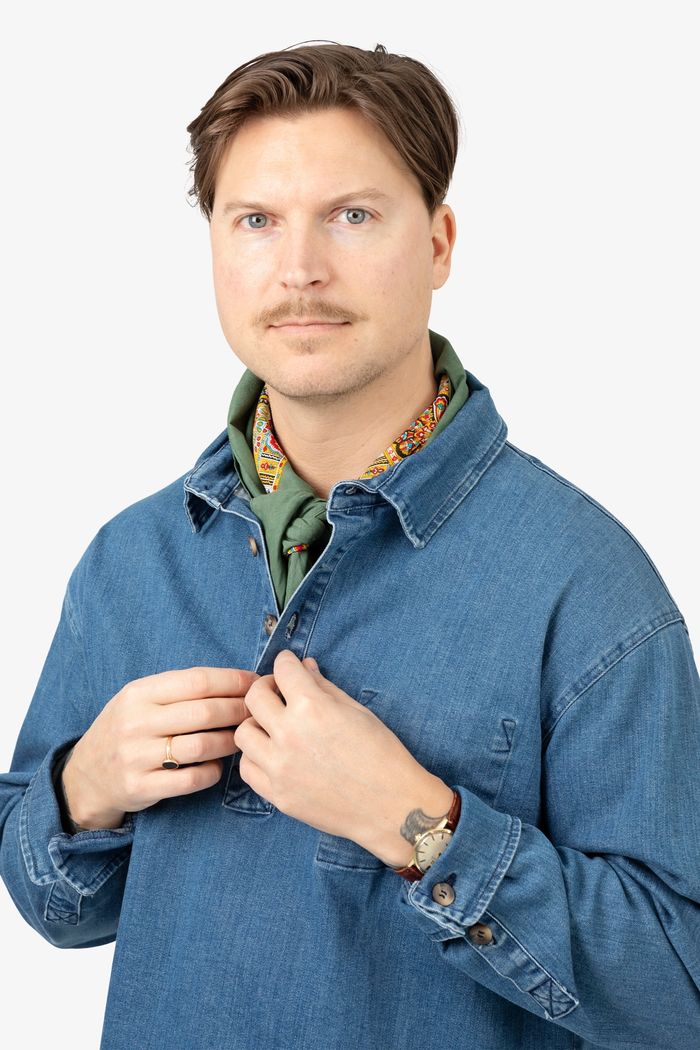 Secondary product image for "Fiskarskjorta Jeans"