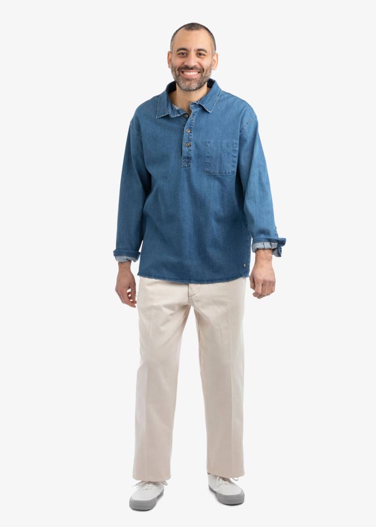 Secondary product image for "Fiskarskjorta Denim"