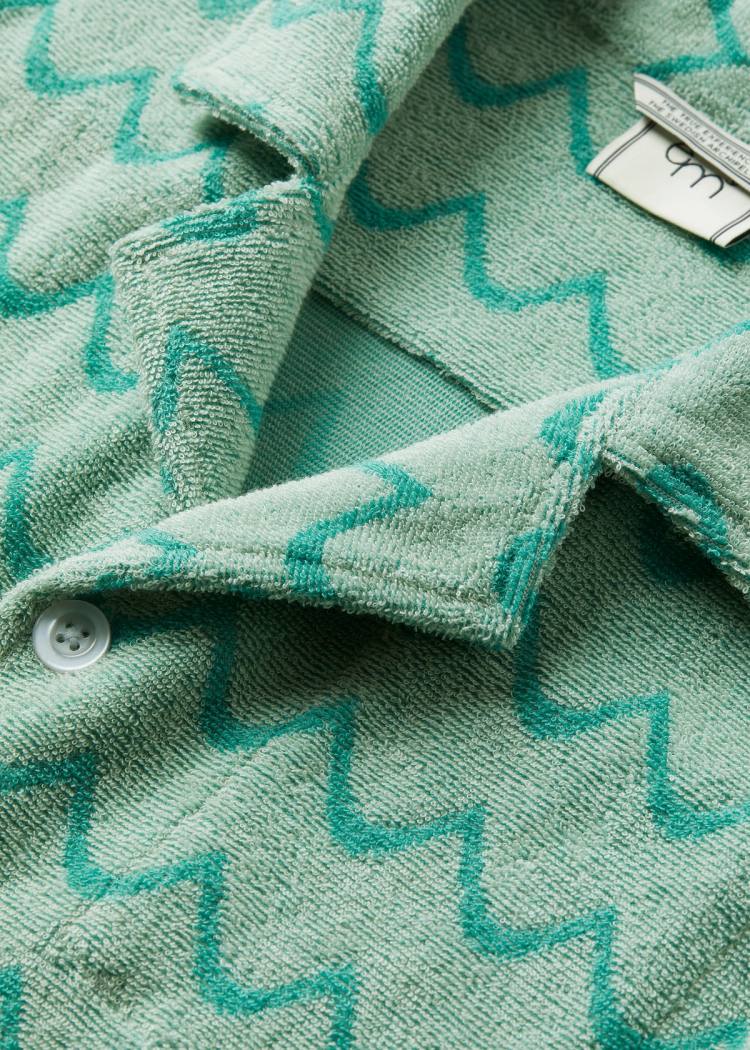 Secondary product image for "Frottéskjorta Mint Våg Barn"