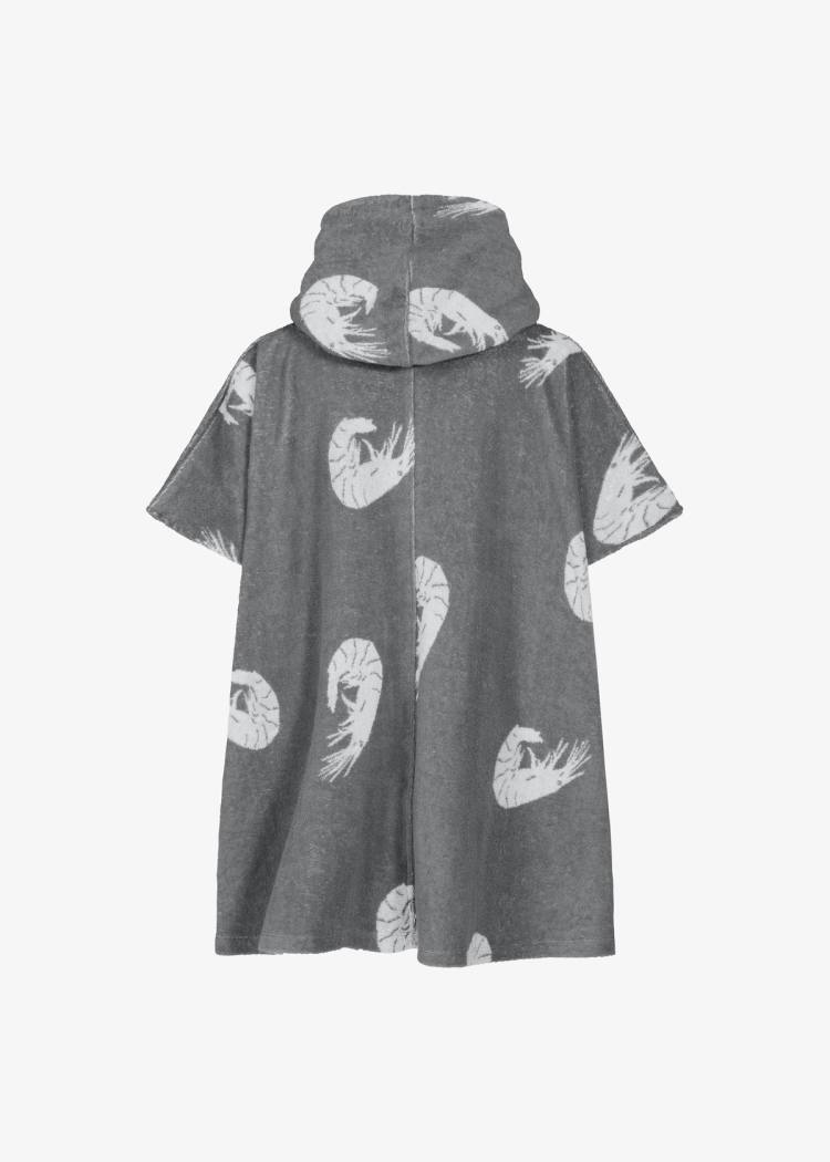 Secondary product image for "Terry Poncho Kids Shrimp"