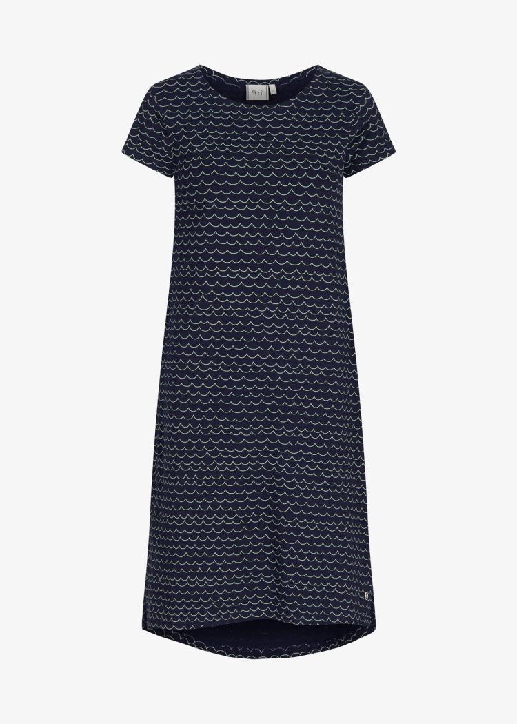 Secondary product image for "Dolly Dress Wave Navy Blue"