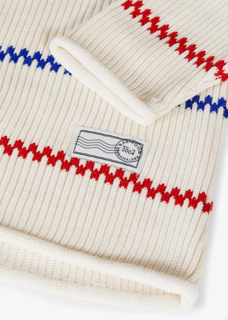 Secondary product image for "Käringö Knitted Sweater Kids Off-white"
