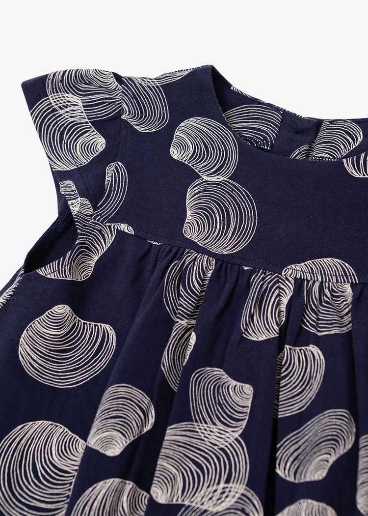 Secondary product image for "Lilly Klänning Snäcka Marinblå"