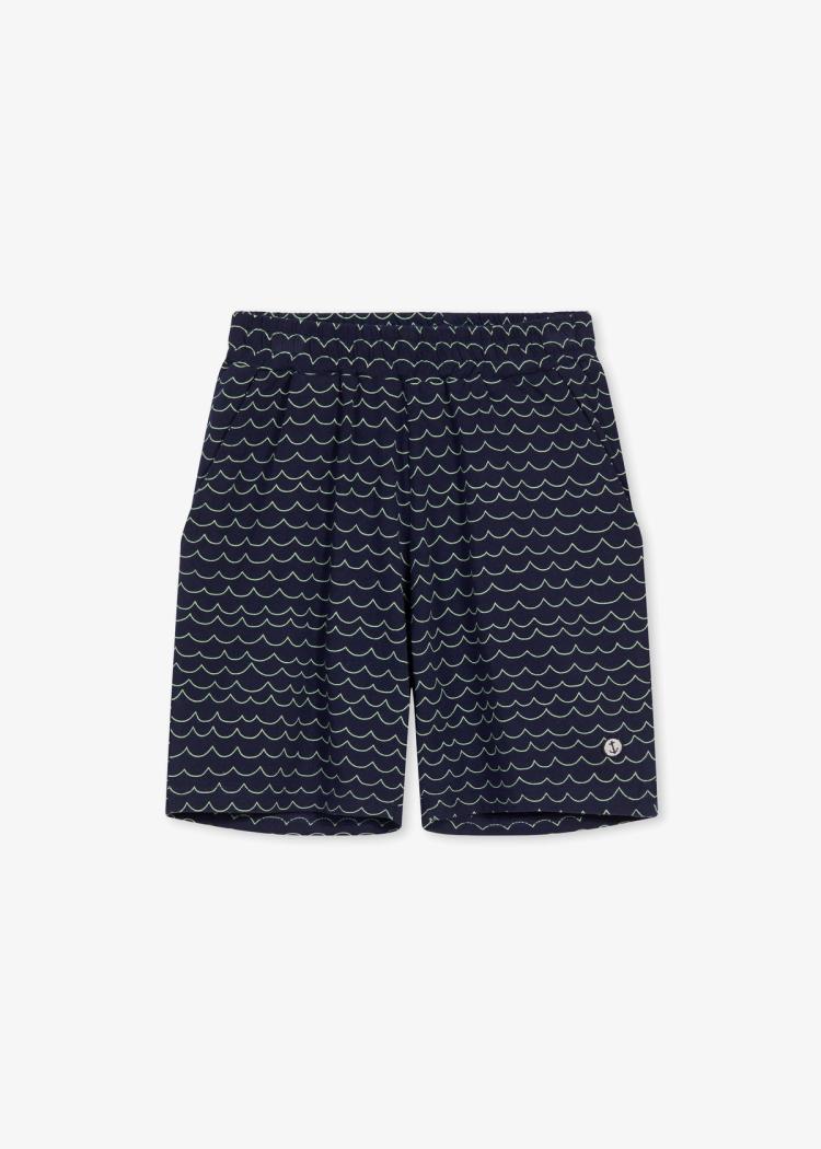 Secondary product image for "Mezo Shorts Wave Navy Blue Kids"