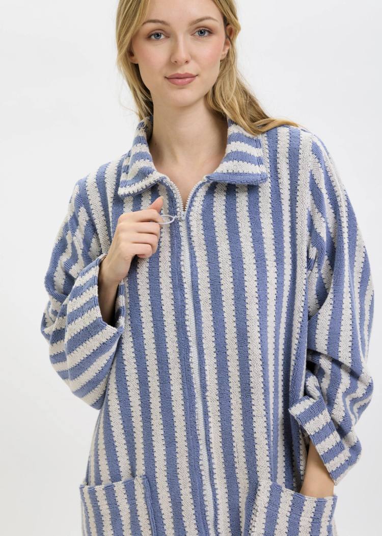 Secondary product image for "Bathrobe Ladies Stripe"