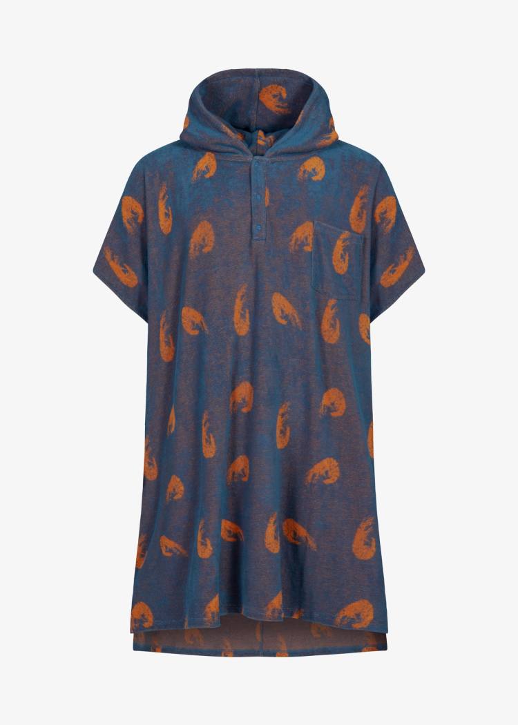 Secondary product image for "Frottéponcho Räka Petrol"