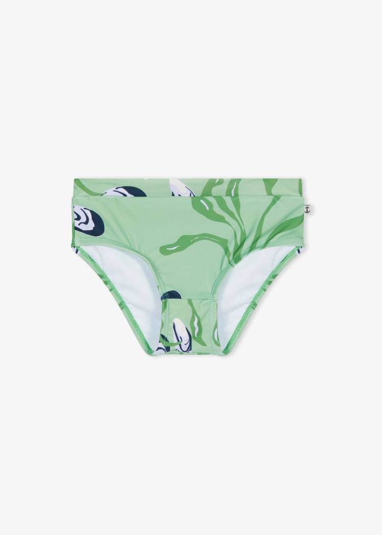 Secondary product image for "Waffle Bikini Kids Blue Mussel Green"