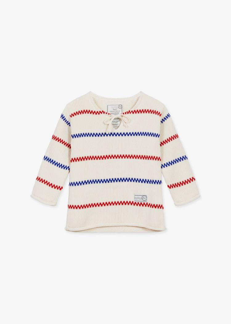 Secondary product image for "Käringö Knitted Sweater Kids Off-white"