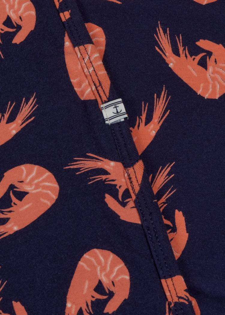 Secondary product image for "Blanket Shrimp Navy"