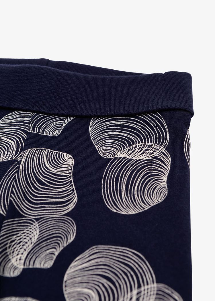 Secondary product image for "Tights Baby Snäcka Marinblå"