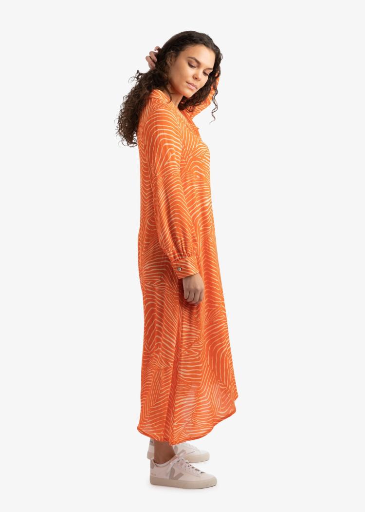 Secondary product image for "Linda Klänning Lax Orange"