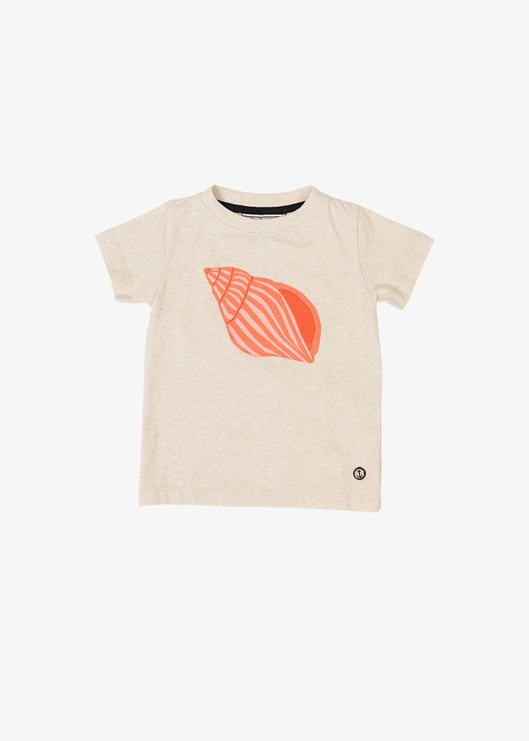 Secondary product image for "T-shirt Barn Snäcka Off-white"