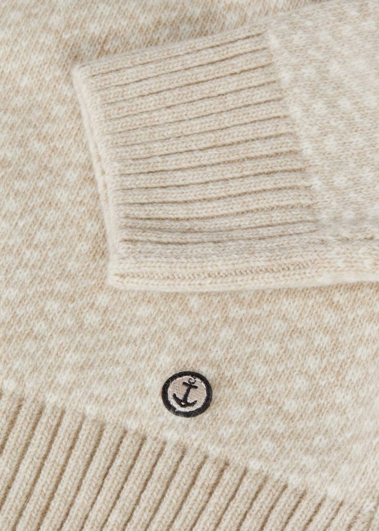 Secondary product image for "Olga Stickad Beige"