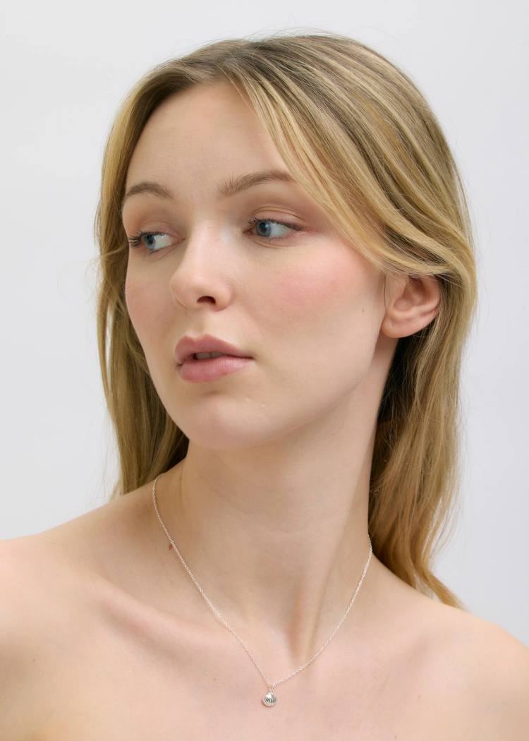 Secondary product image for "Necklace Shell Silver"