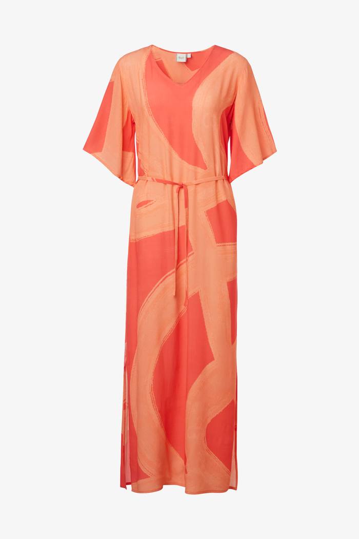 Secondary product image for "Linni Klänning Ocean Line Peach"