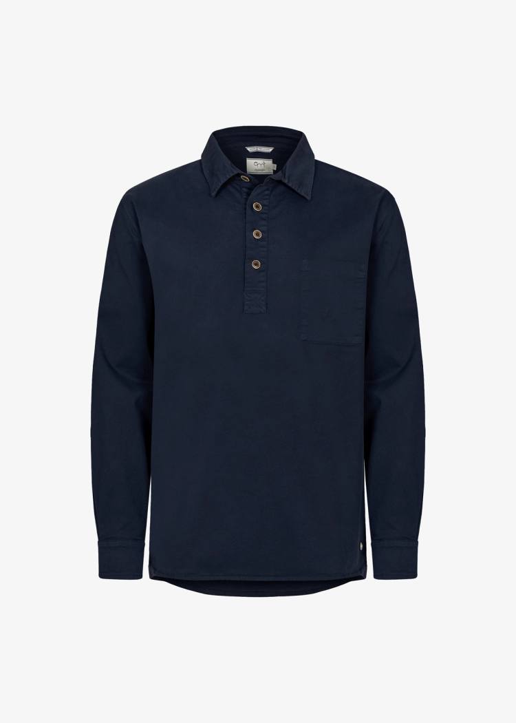 Secondary product image for "Fiskarskjorta Marinblå"