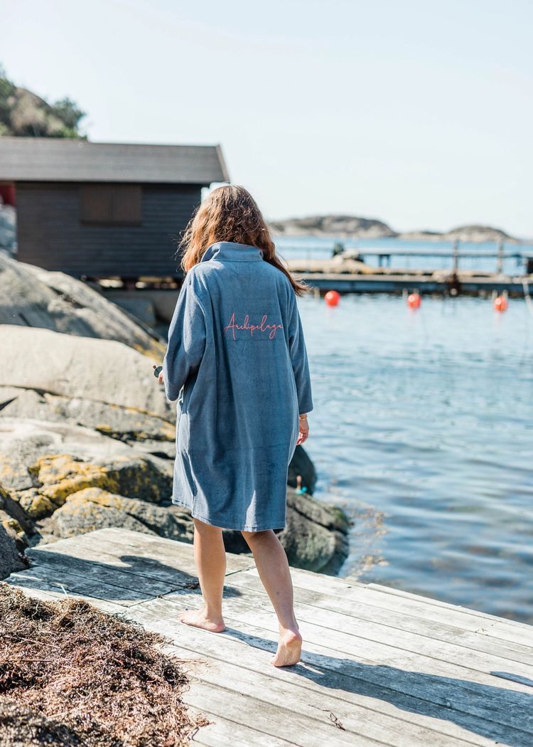 Secondary product image for "Bathrobe Archipelago Petrol"