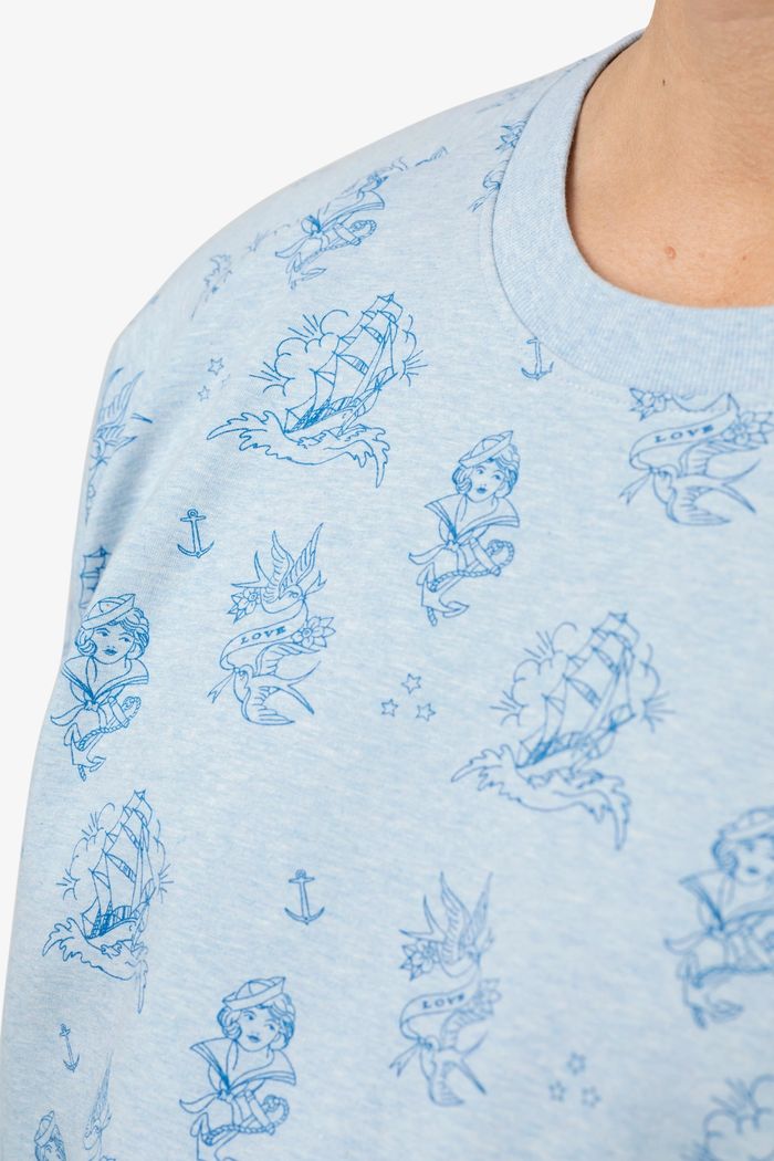 Secondary product image for "Tröja Tatuering Blå"