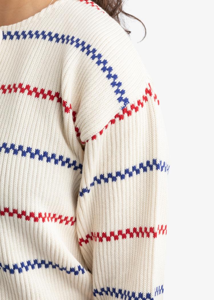 Secondary product image for "Käringötröja Stickad Off-white"