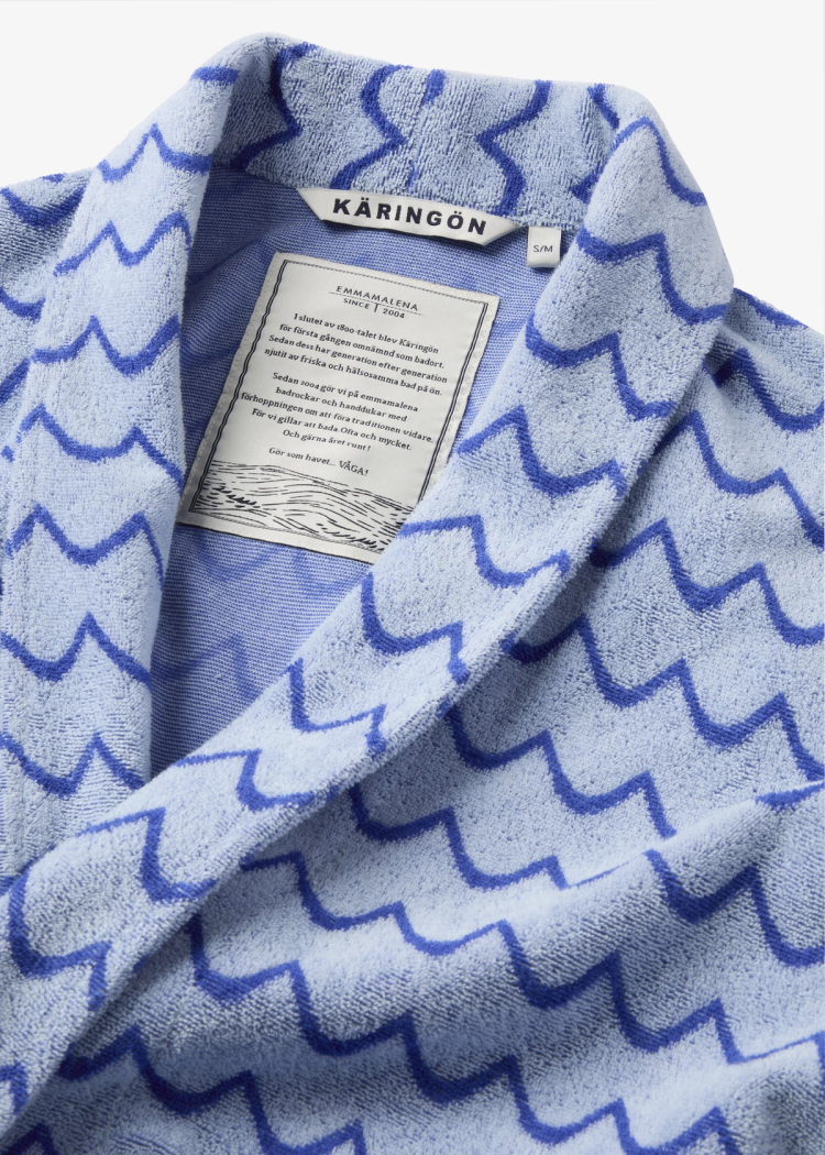 Secondary product image for "Badrock Knyt Blå/Navy Våg"