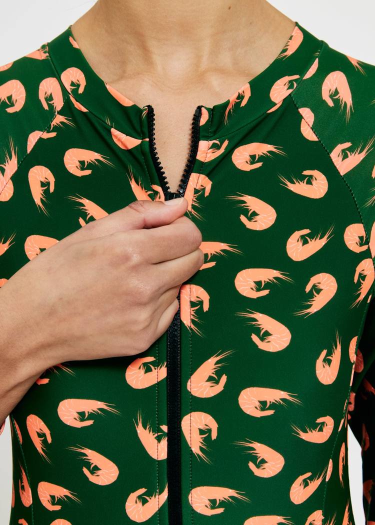 Secondary product image for "Surfsuit Shrimp Green"