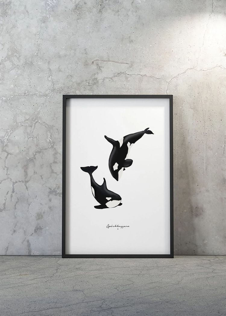 Secondary product image for "Poster Späckhuggare"