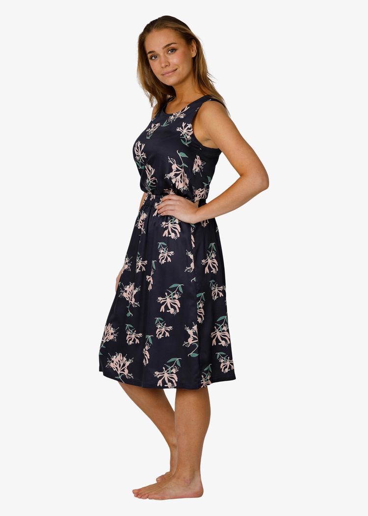 Secondary product image for "Taik Skirt Honeysuckle Navy"