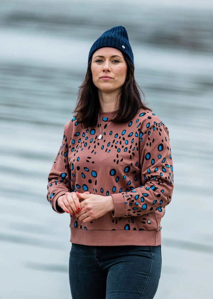 Secondary product image for "Violette Sweater Catfish Brown"