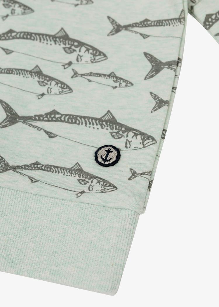 Secondary product image for "Pelle Tröja Makrill Mint"