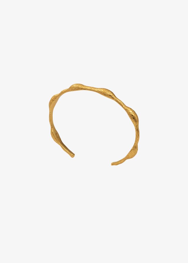 Secondary product image for "Bracelet Seaweed Gold"