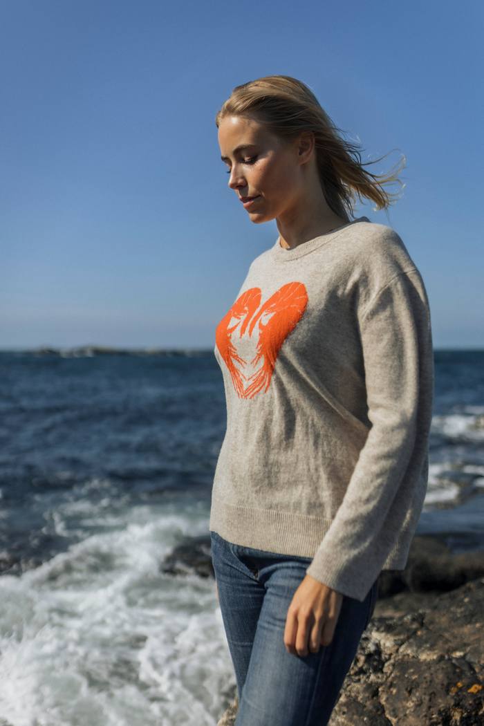 Secondary product image for "Pamela Stickad Räkhjärta"