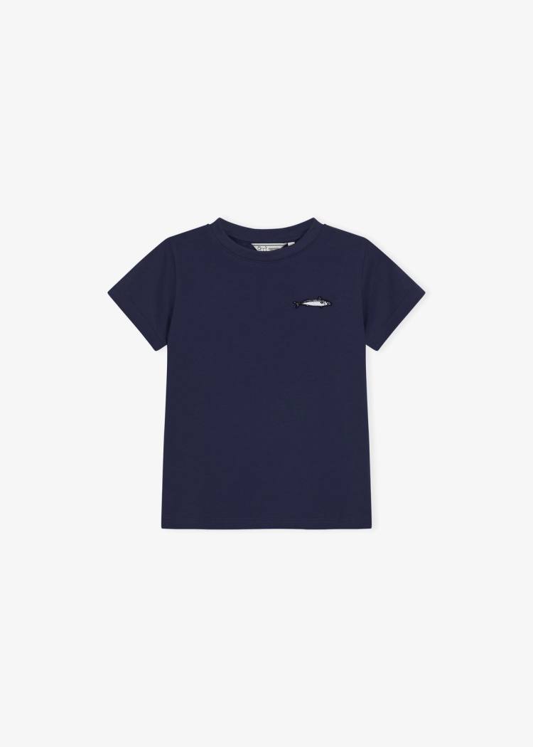 Secondary product image for "T-shirt Kids Mackerel Navy blue
"
