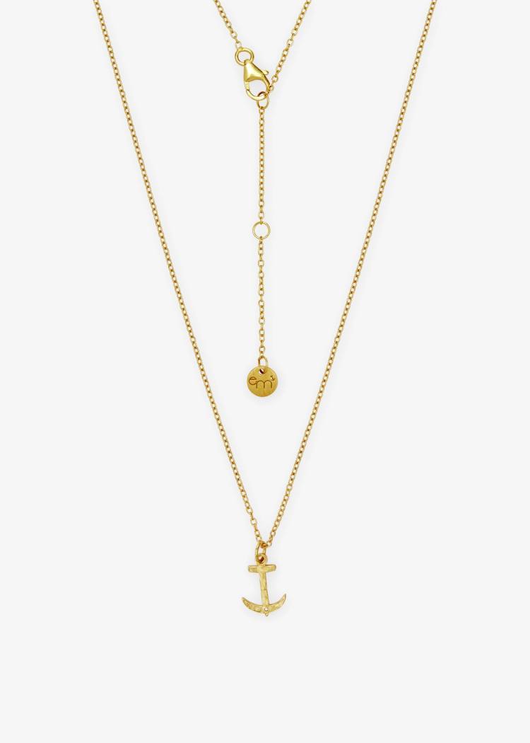 Secondary product image for "Halsband Ankare Guld"