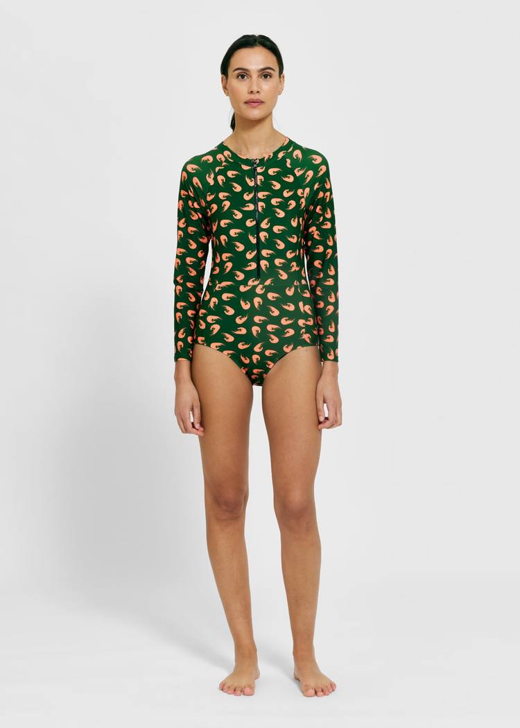 Secondary product image for "Surfsuit Shrimp Green"