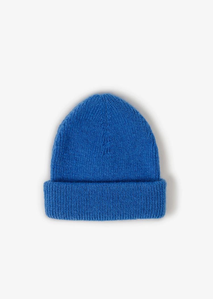 Secondary product image for "Cozy Knitted Beanie Blue"