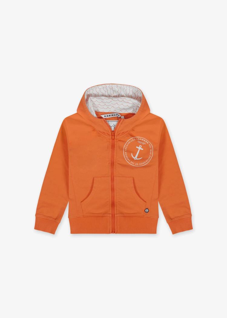 Secondary product image for "Hood Käringön Tvättad Orange Barn"