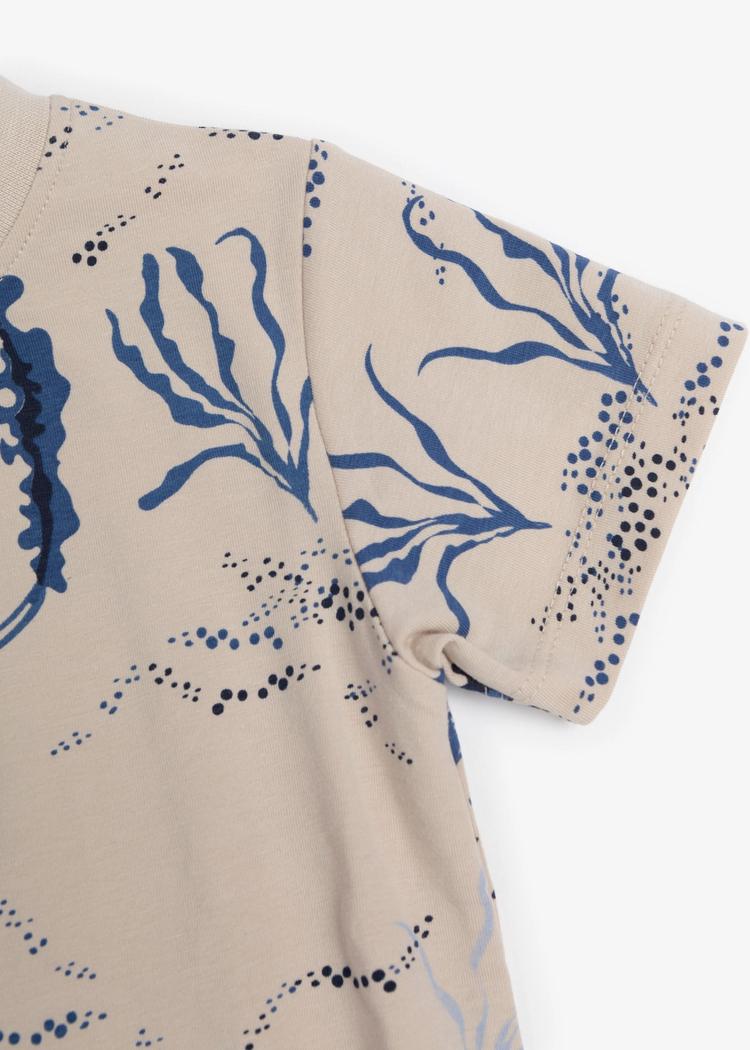Secondary product image for "T-shirt Barn Tång Beige"