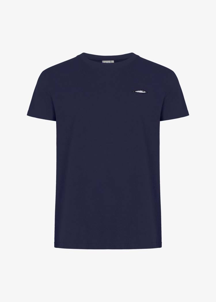 Secondary product image for "Fyren T-shirt Makrillen Marinblå"