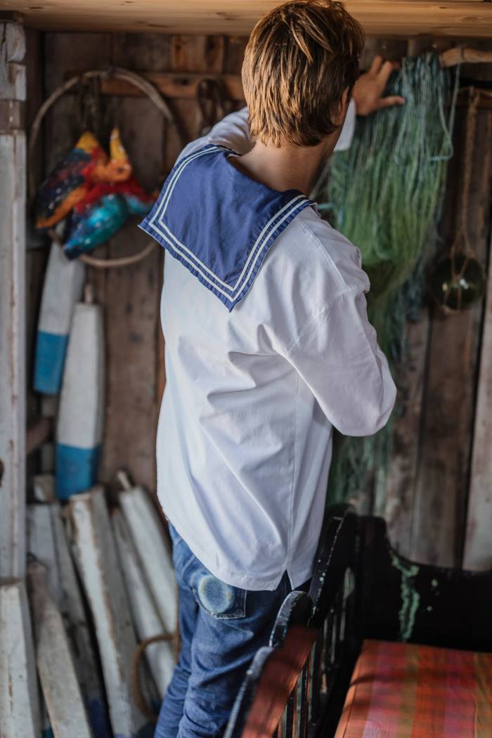 Secondary product image for "Håkan Sailor Shirt"