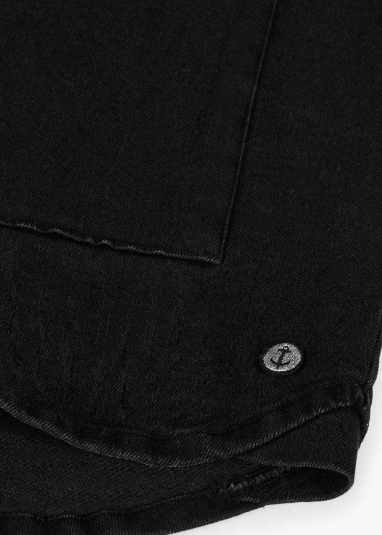 Secondary product image for "Three Pocket Skjorta Tvättad Svart"