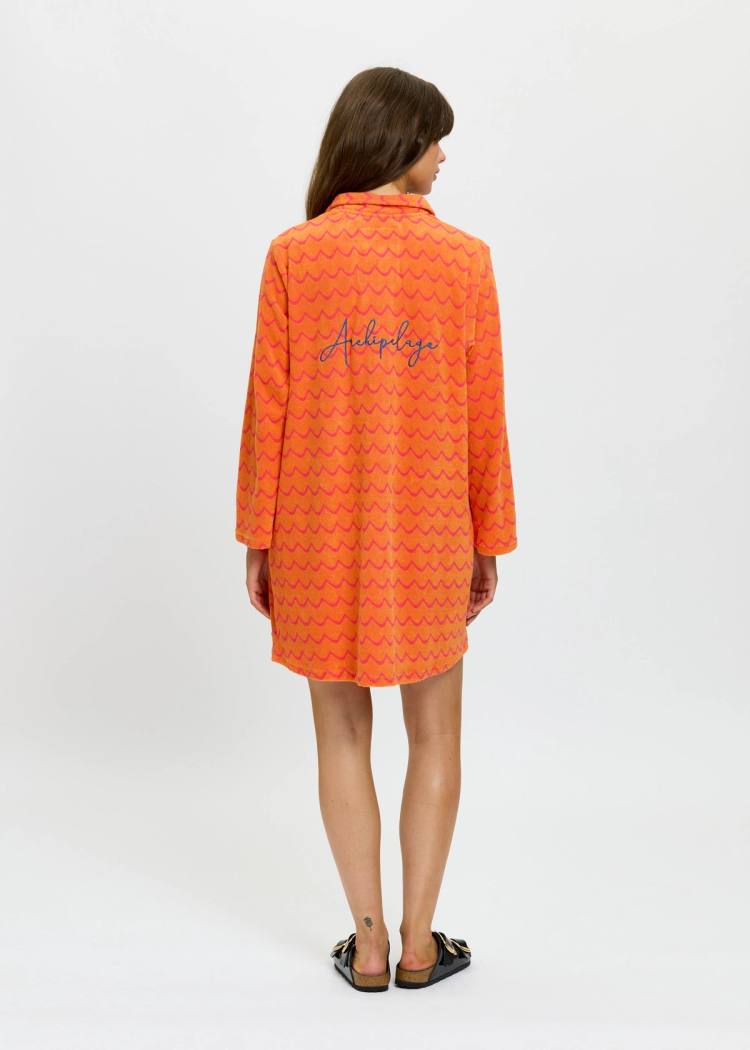 Secondary product image for "Badrock Archipelago Orange/Rosa Våg"