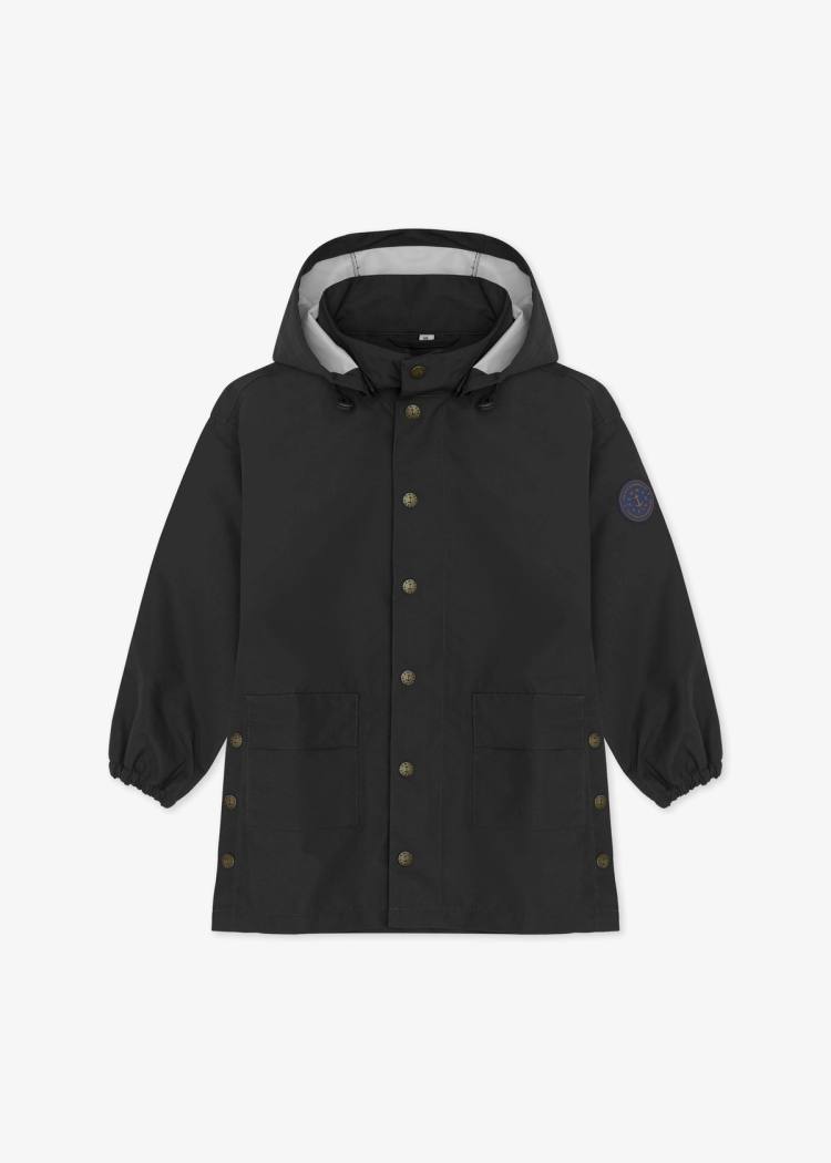 Secondary product image for "GBG Rain Poncho Black Kids"