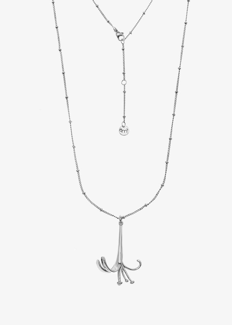 Secondary product image for "Halsband Kaprifol Silver"