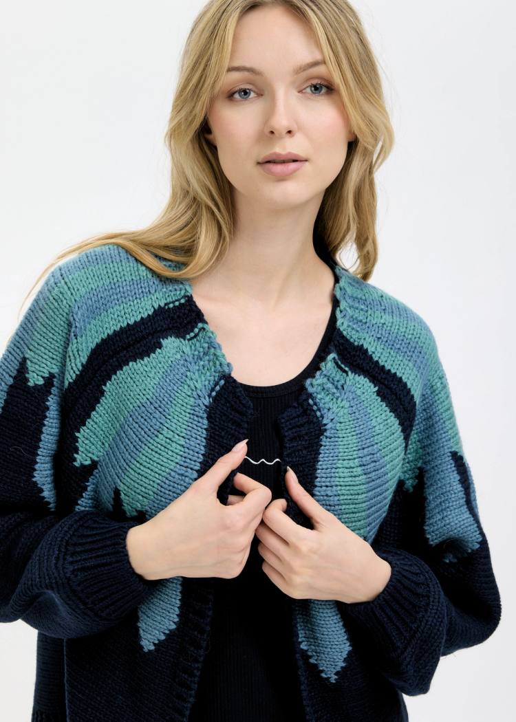 Secondary product image for "Bohus Cardigan Navy"