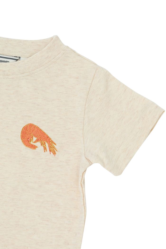 Secondary product image for "T-shirt Barn Räka Off-white"