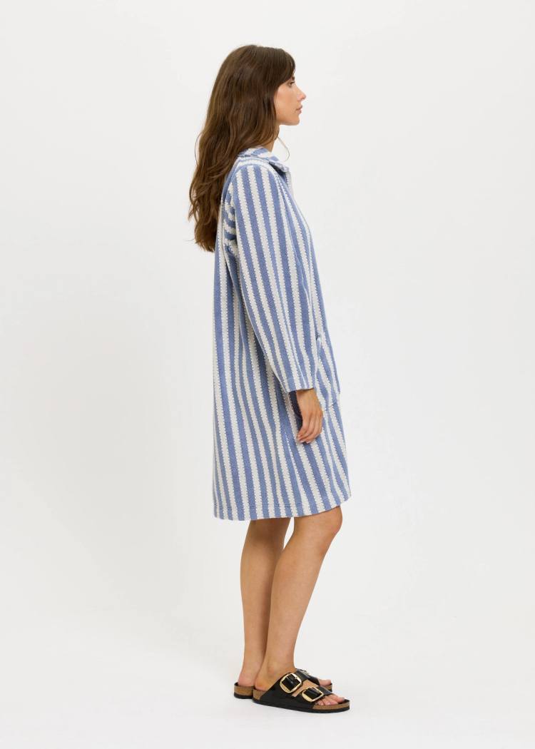 Secondary product image for "Bathrobe Ladies Stripe"