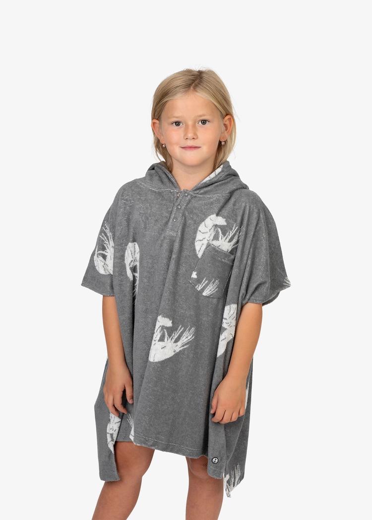 Secondary product image for "Frottéponcho Barn Räka"